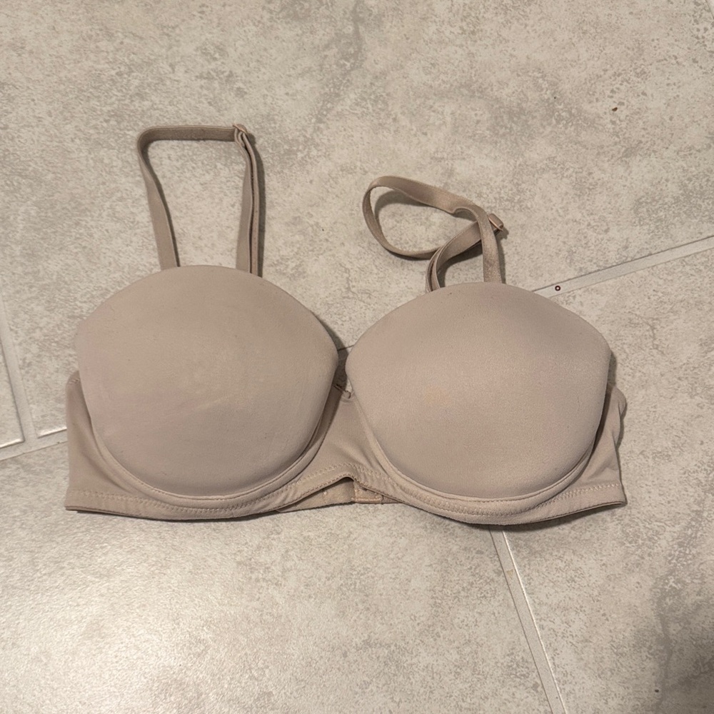 PINK Victoria's Secret Taupe Bra